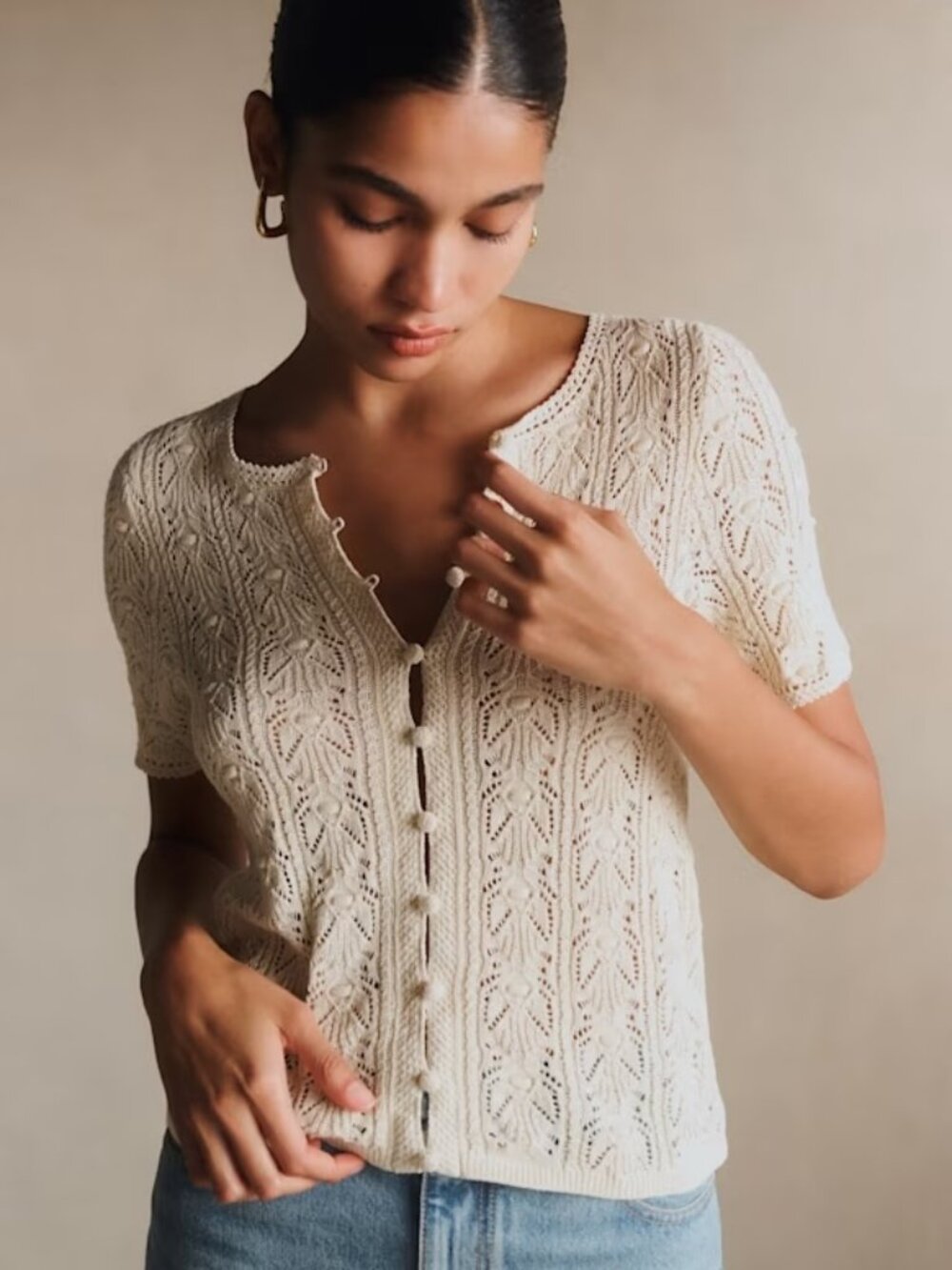 Sezane Milane Top Size Small
